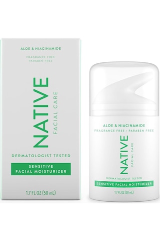 Native Aloe Vera Ve Niacinamide Hassas Yüz Nemlendirici 50ml