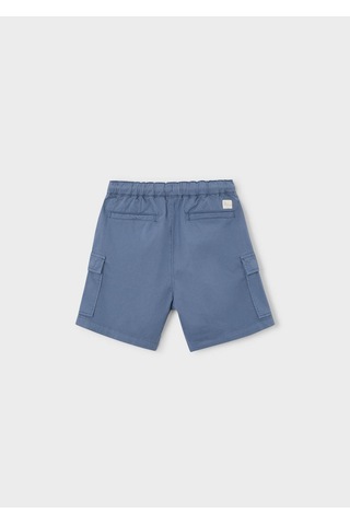 Erkek Çocuk Chino Kargo Şort Mavi 6226 Mavi