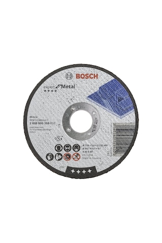 Bosch - 115 2,5 Mm Expert Serisi Düz Metal Kesme Diski Taş