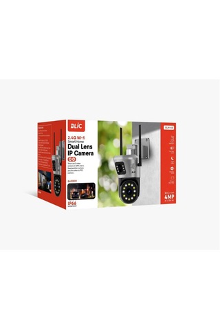 Atasoft 4 Mp Hd Ip Kamera Wifi Özellikli Hareket Takipli Gece Se