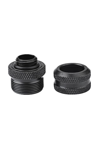 Kangvka Bilgisayar Sıvı Soğutma 14mm Katlanır Bakır Bağlantı Elemanı, 3 Katlı Sealing Ring, Rohs Onaylı, Sağlam Ve Kolay Kurulum Siyah, Gasket Rengi Rastgele