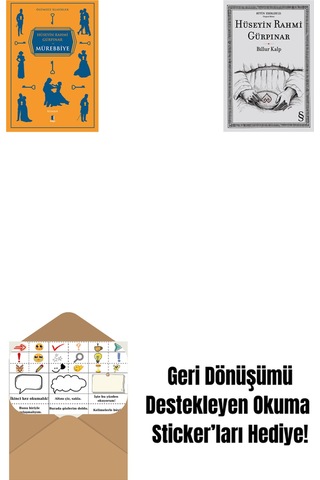 Mürebbiye + Billur Kalp + Okuma Sticker'ları