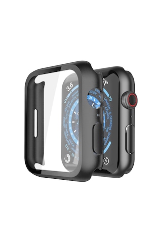 Temperli Cam Ekran Koruyuculu 2'li Sert Pc Kılıfı, Apple Watch Series 3 Ve Series 2 42 Mm İle Uyumlu, Ultra İnce, Çizilmeye Karşı Dayanıklı, Tam Kapsama Koruması