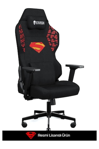 Exvega Andromeda Superman Masajlı Oyuncu Koltuğu Dokuma Kumaş