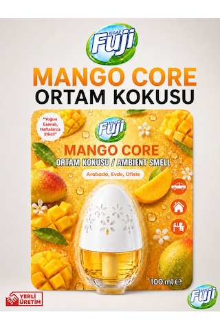 Ilgaz Fuji Mango Kokulu Araç, Wc, Oda Ve Ortam Kokusu 100 Ml Mango Core Kalıcı Kavanoz Koku