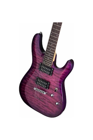 Schecter C-6 Plus Elektro Gitar (Electric Magenta)