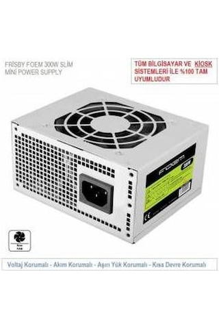 Foem FPS-M30F8 300W Mini Slim PC Power Supply Güç Kaynağı PSU