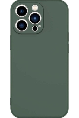 Apple Uyumlu iPhone 13 Pro Max Kılıf Zore Mara Lansman Kapak Koyu Yeşil