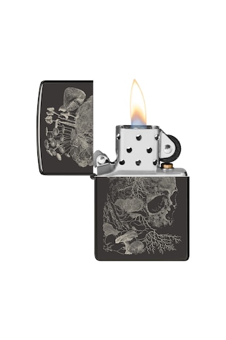 Zippo 24756 Skull Mushroom Design Çakmak