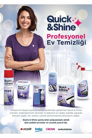 Quick & Shine Arçelik Uyumlu Beko Elektrikli Süpürge Kokusu 2 Paket 6 Adet