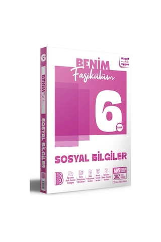 6. Sınıf Sosyal Bilgiler Benim Fasikülüm Benim Hocam Yayınları 6. Sınıf Sosyal Bilgiler Benim Fasikülüm Benim Hocam Yayınları