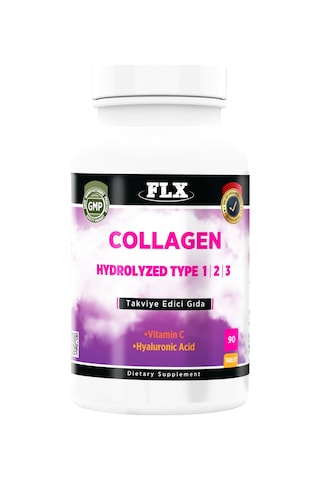 Collagen Tip 1 Tip 2 Tip 3 Hyaluronik Asit Vitamin C 90 Tablet