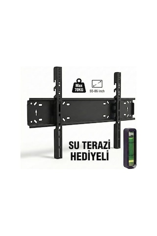 Nextstar Ye-5586 45-86'' Sabit Lcd Led Tv Askı Aparatı - Su Terazili