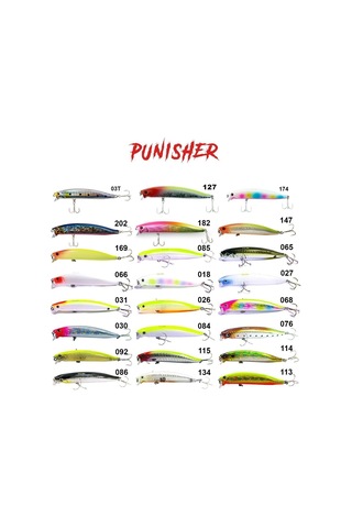 Fujin Punisher 105sw 10.5cm 16gr. Maket Balık 202 Blues Sardine