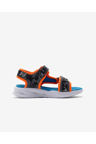 Skechers Sola Glow Sandal - Aquatastic Büyük Erkek Çocuk Gri Işıklı Sandalet 401672l Ccor Gri