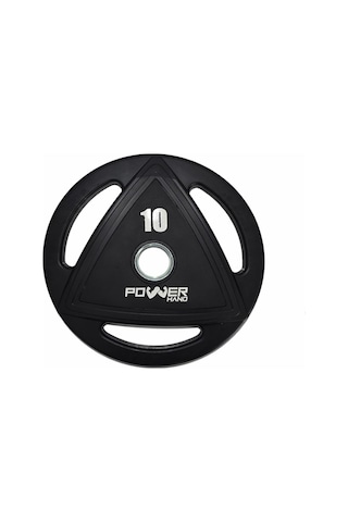 Powerhand Profesyonel Kauçuk Kaplı Olimpik Plaka 10 KG