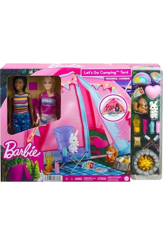 Barbie Hgc18 Malibu Ve Brooklyn Kampta Oyun Seti
