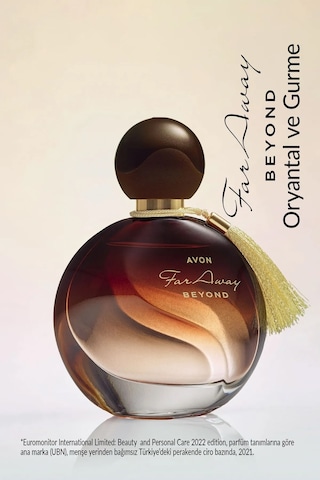 Avon Far Away Beyond Kadın Parfüm Edp 50 Ml. Eski Şişe Fresh