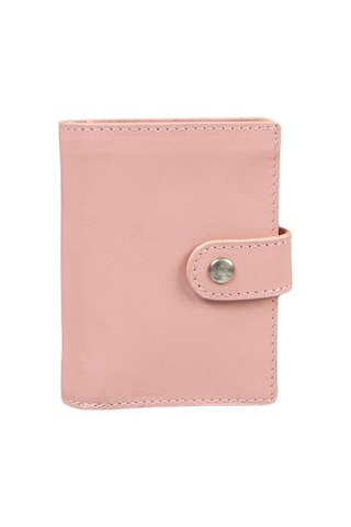 Palertag Deri Cüzdan, Apple Airtag Uyumlu Pembe Pembe