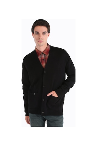 Colin's Colins Regular Fit Siyah Erkek Hırka Cl1065216 Siyah
