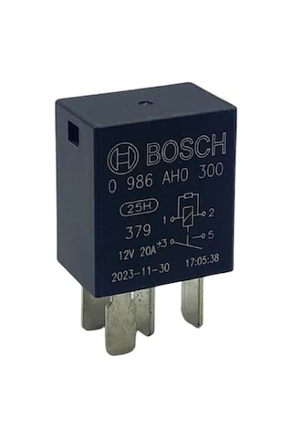 Bosch 12v Röle 4 Uçlu 20 A Mikro Dirençli 1-2-3-5 Taıwan