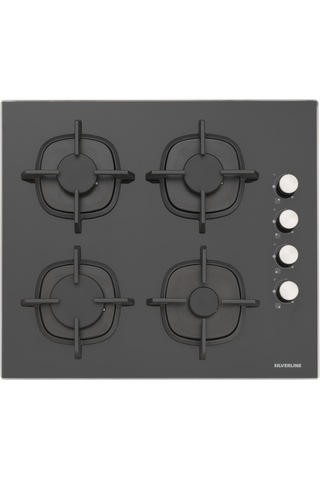 Silverline BO6504B01 - CS5343B01 - 3420 Classy 60 Siyah Cam Ankastre Set