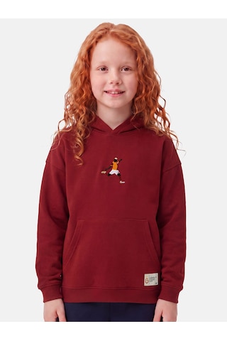 Gsstore Galatasaray & Reflect Studio Çocuk Osimhen Hoodie Rsc2640 Kırmızı