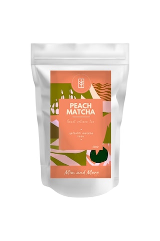Mim and More Peach Matcha Şeftali Matcha 100 G
