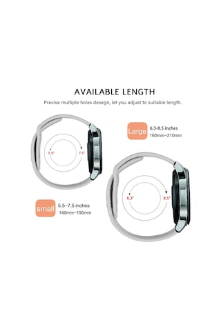 Samsung Uyumlu Gear S3 Classic Frontier Tme Spor Silikon Kordon Kayış
