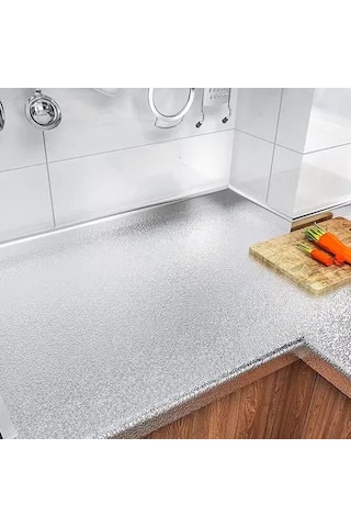 Yapışkanlı Mutfak Folyo Gümüş 40 Cm X 10 M