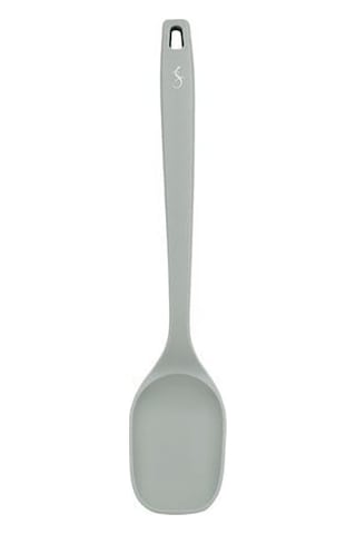 Lurch - Platin Silikon Servis Kaşığı 33,5 Cm Açık Gri - Yanmaz, Yapışmaz, Bükülmez, Çizmez, Tat Ve Koku Bırakmaz - 240014