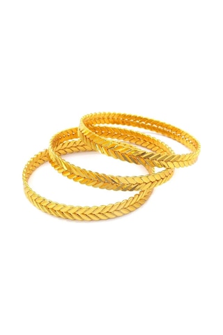 İmitasyon Burma Bilezik Başak Model 8 Mm - 3 Adet Bset-100 Altın