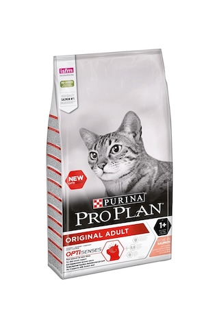 Purina Pro Plan Somonlu ve Pirinçli Yetişkin Kedi Maması 10 KG