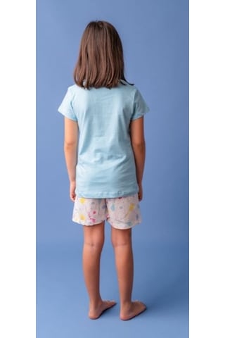 Zeyland Kız Çocuk Pijama Takımı - Zeyland - Mavi - 5 Yaş - 211z-mavi-5 Yaş