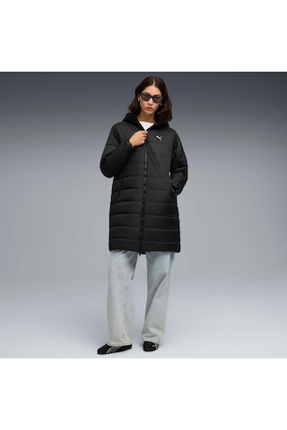 Puma Essentıals Kadın Kapüşonlu Parka 685232 01 Siyah