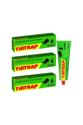 Tiptrap Tibtrap Zehirsiz Fare Yapışkanı 150Ml ''3 Adet'' Tiptrap Tibtrap Zehirsiz Fare Yapışkanı 150Ml ''3 Adet''