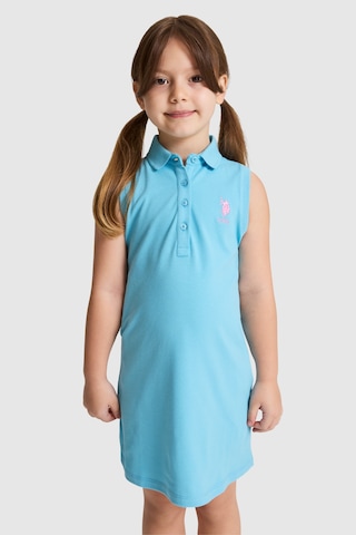 U.S. Polo Assn. Kız Çocuk Aqua Elbise Örme 50325639-vr007