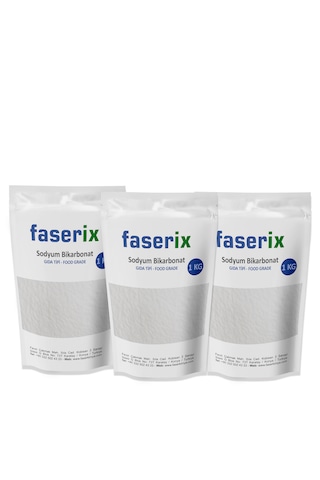 Sodyum Bikarbonat Şişecam İngiliz Karbonatı Gıda Tipi 3 Kg