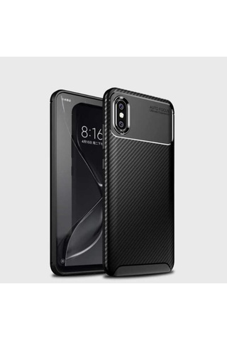 Xiaomi Mi Max 3 Kilif Karbon Silikon Case 389460787