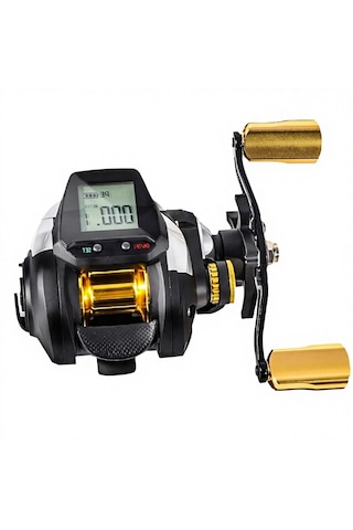 Fasnova Store Dijital Göstergeli Sayaçlı Baitcasting Olta Makinesi 12 Kademe Manyetik Frenli Çıkrık