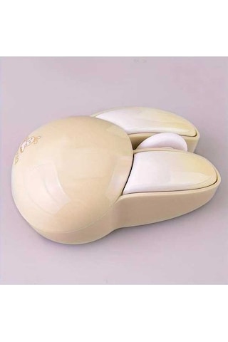 Besthome1 Kablosuz Sessiz Pippi Tavşan Fare Füme Rengi Diğer