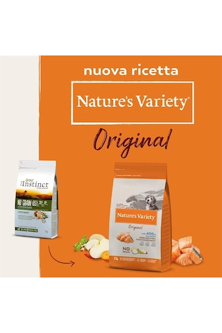 Nature's Variety Dog No Grain Tahılsız Junior Salmon 2 Kg