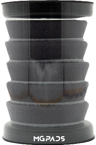 Mg Pads Pasta Süngeri 65/55 Mm 5'li Paket Gri - Mini Polisaj Ma
