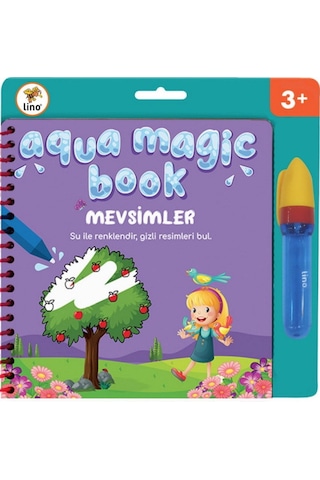 Aqua Magic Book Mevsimler Sihirli Boyama Kitabı