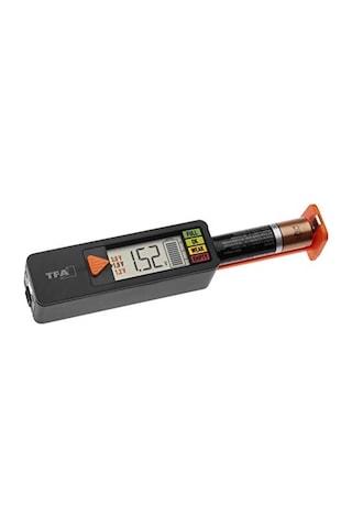 Tfa Dostmann Pil Test Cihazı Batterycheck, 98.1126.01, Piller Ve Aküler İçin Aaa,aa,c, D , Düğme Pil, Blok Pil, Ş