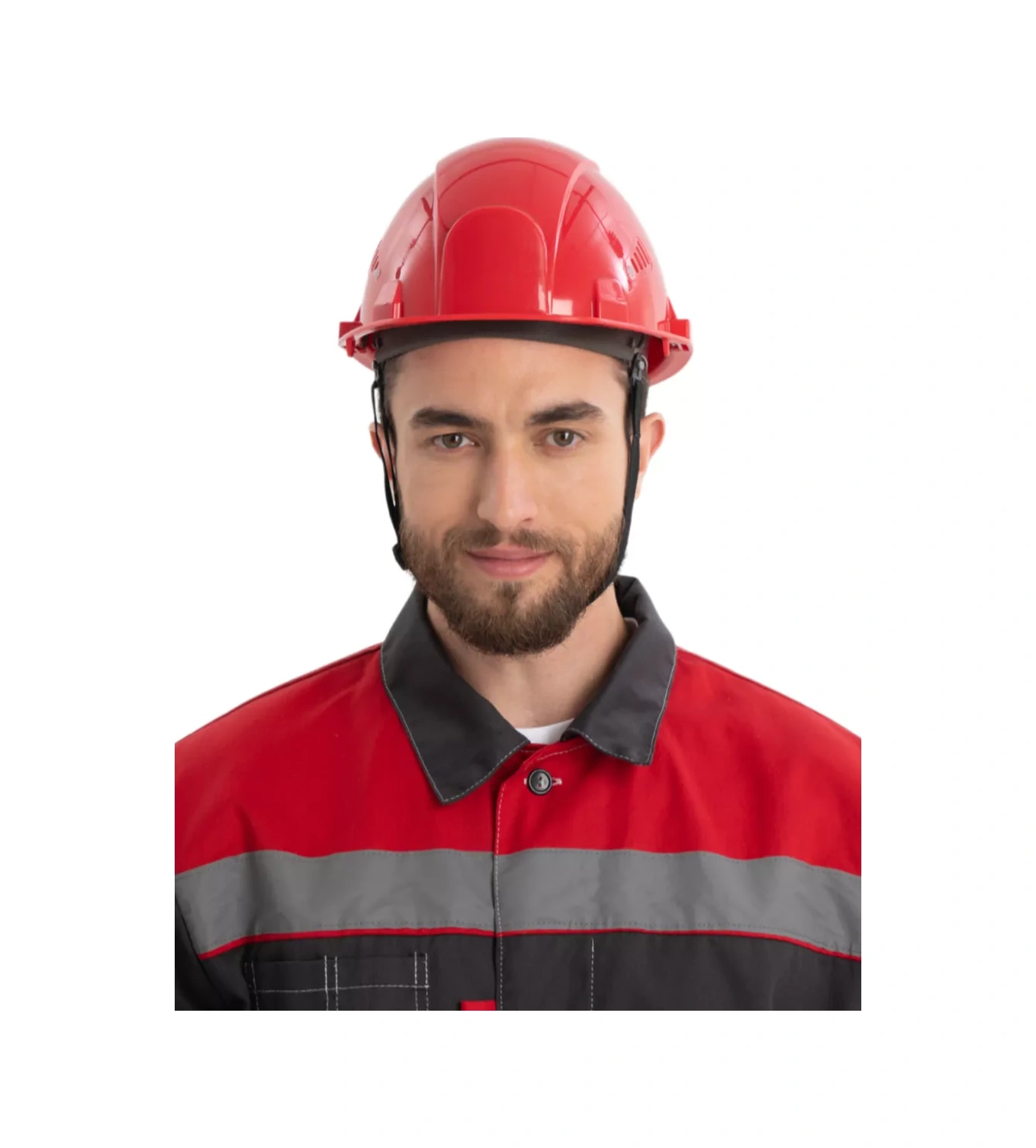 Rosomz Favorit Trek Rapid Kırmızı, Maçalı Kask 175452791