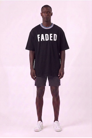 Blow Up Future Gen Faded Siyah Oversize Erkek T-shirt 142153