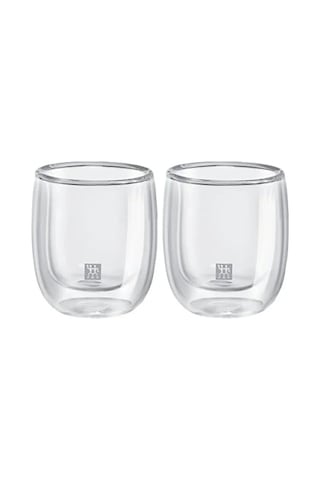2'li Şeffaf Espresso Bardak Seti - 80 Ml Acı Kahve