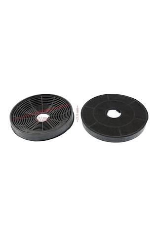 Bacasız Aspiratör Ve Davlumbaz Karbon Filtre 2&apos Li, Üç Tırnak 155 Mm