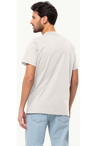 Jack Wolfskin Essential T M Erkek T-shirt-28378-krem Krem